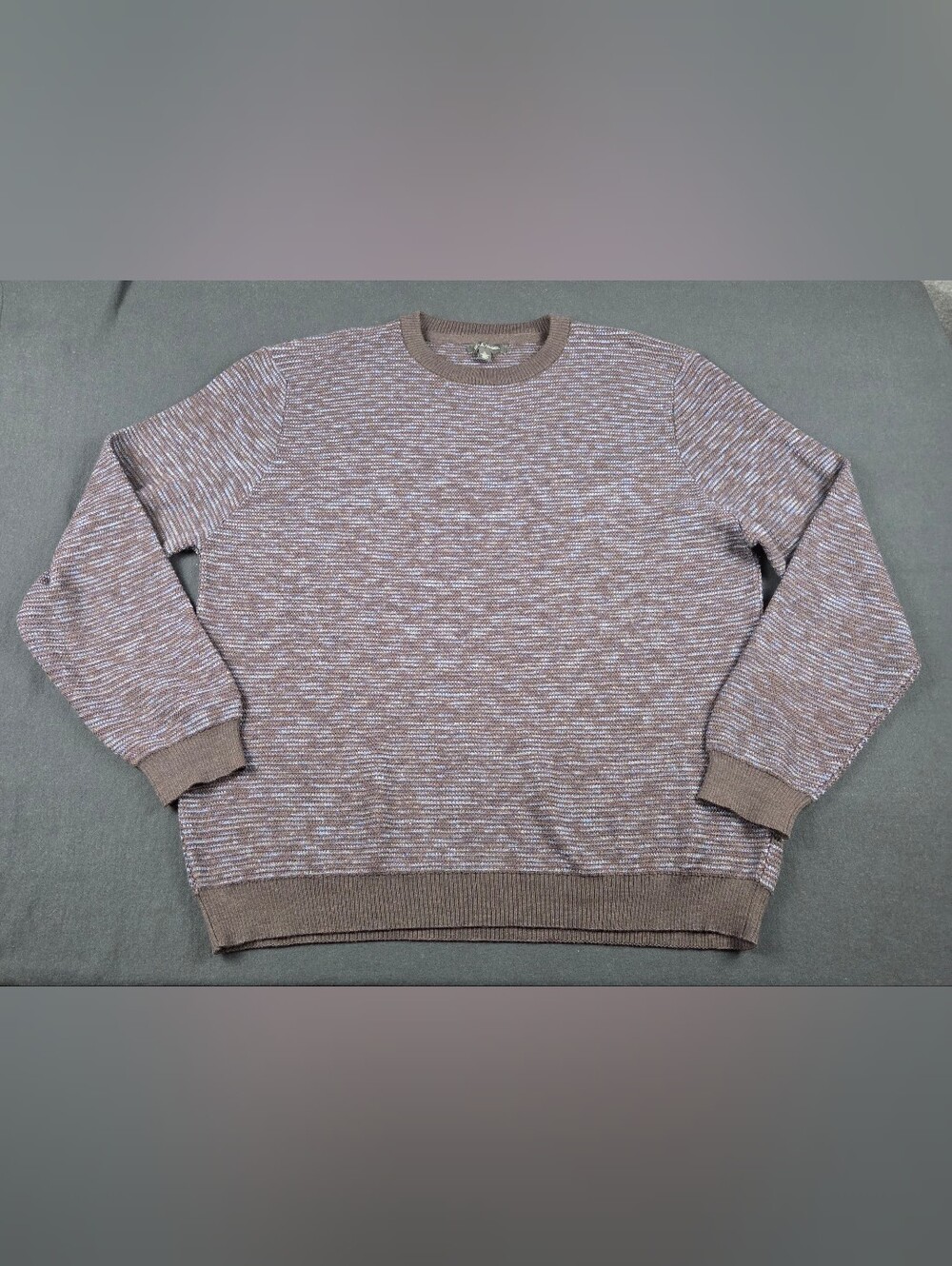 Nordstrom Merino Wool Sweater Mens XL Multicolor Pullover Crewneck Made In Italy